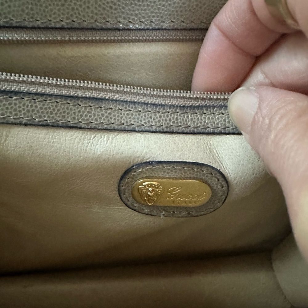 Gucci beige timeless elegant crossbody leather bag - Picture 11 of 15